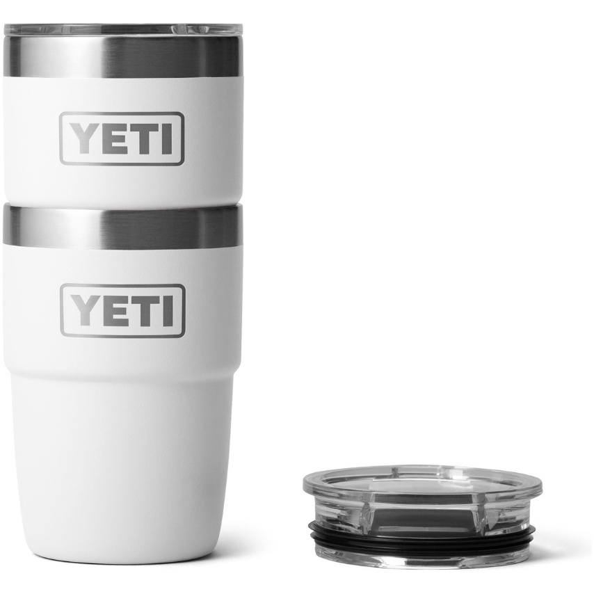 2025 YETI Rambler ® 8 OZ Stapelbar Becher 70000003451 - White